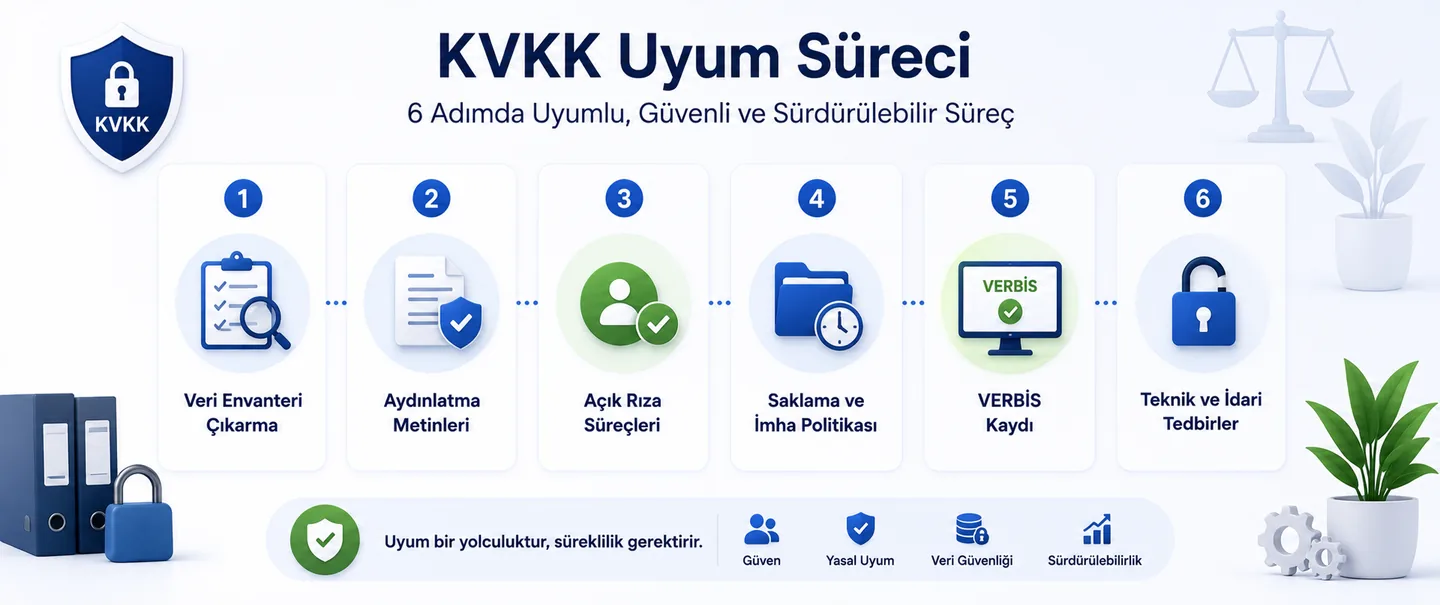 KVKK Uyum Süreci Nasıl Yapılır?